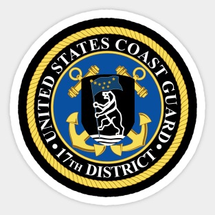 USCG - District - USCG - Seventeenth District Sticker